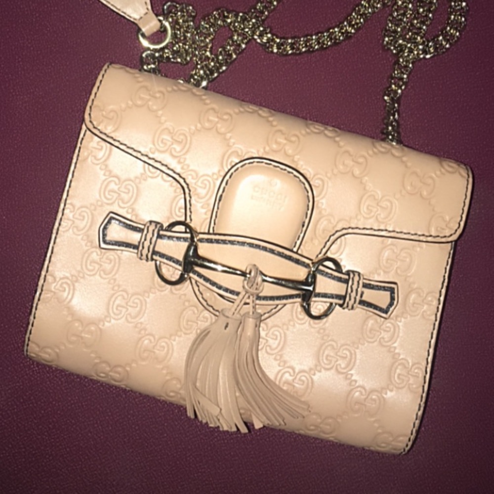 Gucci small beige crossbody small bag